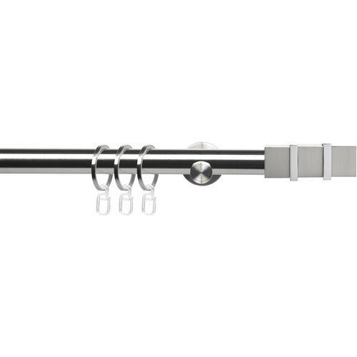 4016318375194 - Gardinenstange CELQUADE01SG1L Gardinenstangen Gr L 120 cm Ø 25 mm 1 läufig silberfarben (edelstahlfarben) Gardinenstangen Wandmontage 1-läufig im Fixmaß Ø 25 mm 4016318375194 - Gardinenstange CELQUADE01SG1L Gardinenstangen Gr L 120 cm Ø 25 mm 1 läufig silberfarben (edelstahlfarben) Gardinenstangen Wandmontage 1-läufig im Fixmaß Ø 25 mm