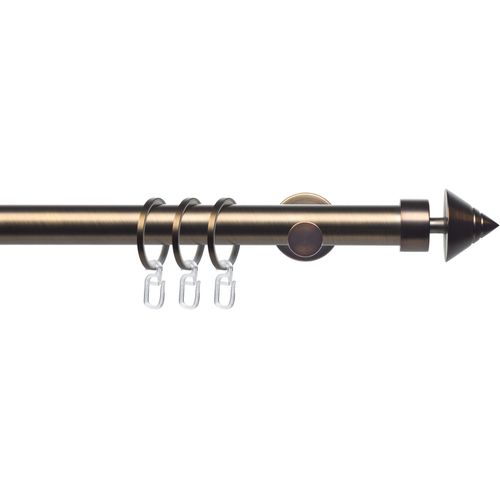 4016318375125 - Gardinenstange CELKEGEL01SG1L Gr 1 braun (bronzefarben) L120cm Ø25mm Metall Gardinenstangen 1-läufig im Fixmaß Ø 25 mm 4016318375125 - Gardinenstange CELKEGEL01SG1L Gr 1 braun (bronzefarben) L120cm Ø25mm Metall Gardinenstangen 1-läufig im Fixmaß Ø 25 mm