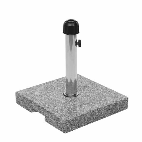 4057651313481 - Sonnenschirmständer MCW-F92 Schirmständer Schirmhalter Granit ~ 23kg eckig grau 4057651313481 - Sonnenschirmständer MCW-F92 Schirmständer Schirmhalter Granit ~ 23kg eckig grau