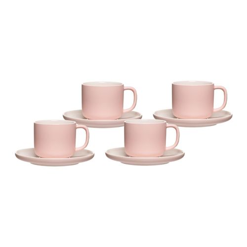 4260762061497 - Kaffeetassen mit Untertassen Jasper 240 ml 4er Set