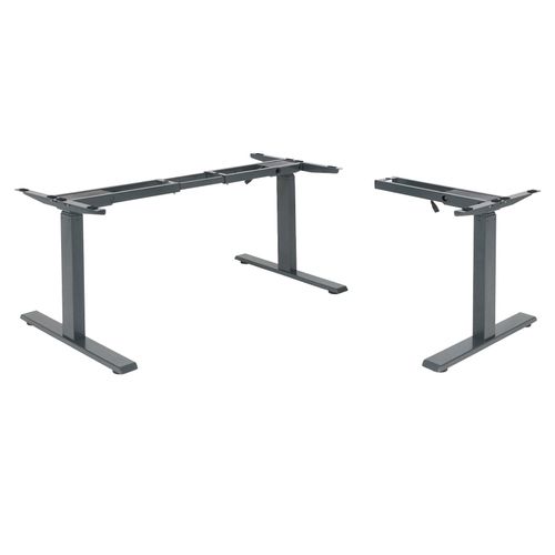 4057651496894 - Gestell MCW-D40 variables Tischgestell für Eck-Schreibtisch elektrisch höhenverstellbar Memory 45kg ~ anthrazit-grau 4057651496894 - Gestell MCW-D40 variables Tischgestell für Eck-Schreibtisch elektrisch höhenverstellbar Memory 45kg ~ anthrazit-grau