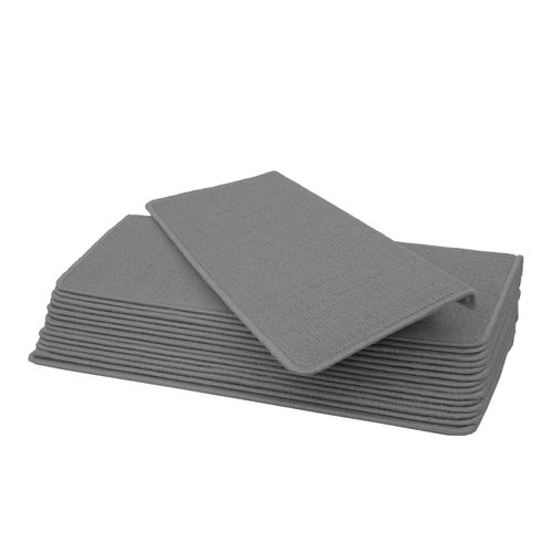 4057651367682 - 15er-Set Stufenmatte MCW-G49 Treppenteppich Treppenschutz Treppenmattenset 65x25cm ~ rechteckig grau 4057651367682 - 15er-Set Stufenmatte MCW-G49 Treppenteppich Treppenschutz Treppenmattenset 65x25cm ~ rechteckig grau