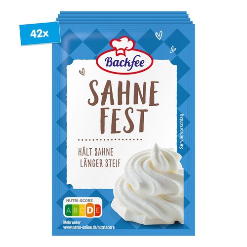 4316268005661 - Backfee Sahnefest für 5 x 250 ml Flüssigkeit 42er Pack