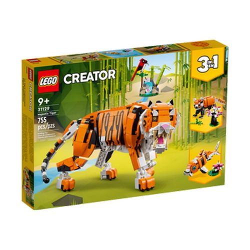 5702017151854 - BAUSET SET LEGO 31129 Majestätischer Tiger 31129 Multicolour (1 Einheit) (755 PCs) 5702017151854 - BAUSET SET LEGO 31129 Majestätischer Tiger 31129 Multicolour (1 Einheit) (755 PCs)