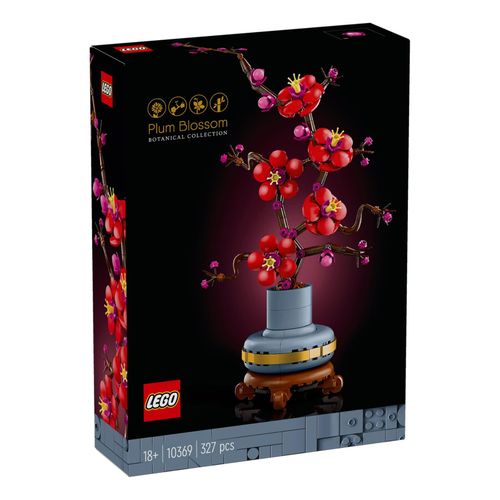 5702017719696 - LEGO Botanicals Pflaumenblüte - Pflegeleichte Blumendeko aus der Botanik Kollektion