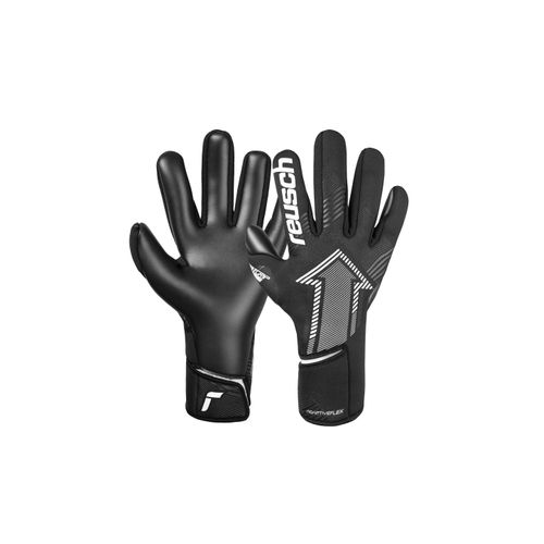 4060485566336 - Torwarthandschuhe REUSCH Fastgrip Infinity Damen Gr 105 schwarz 41% Polyester 7% Polyurethan 2% Polyamid 50% Elastodien unifarben Sportlich Handschuhe mit Hybrid Negative Cut