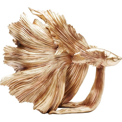4025621680239 - Dekofigur DESIGN Deko Figur Betta Fish Gold Klein gold (goldfarben) B335cm H365cm T14cm Polyresin Dekofiguren 4025621680239 - Dekofigur DESIGN Deko Figur Betta Fish Gold Klein gold (goldfarben) B335cm H365cm T14cm Polyresin Dekofiguren