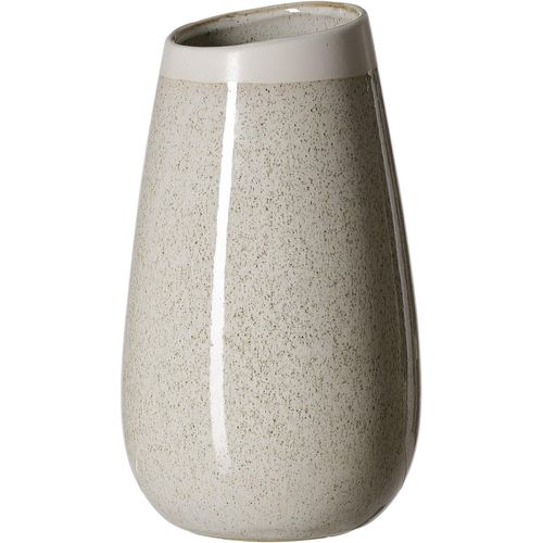 4006344746235 - R & B Vase SINTRA (BHT 12x20x12 cm) BHT 12x20x12 cm beige Blumenvase Blumengefäß 4006344746235 - R & B Vase SINTRA (BHT 12x20x12 cm) BHT 12x20x12 cm beige Blumenvase Blumengefäß