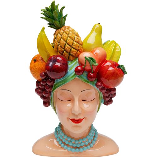 4025621536444 - Dekovase DESIGN Deko Vase Fruity 37cm bunt (mehrfarbig) B23cm H36cm T21cm Vasen 4025621536444 - Dekovase DESIGN Deko Vase Fruity 37cm bunt (mehrfarbig) B23cm H36cm T21cm Vasen