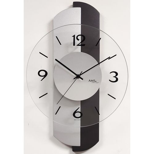4037445159266 - Wanduhr AMS W9206 grau (anthrazit) Wanduhren B H L 27cm x 6cm x 42cm Made in GermanyHolzWohnzimmerEsszimmerKücheArbeitszimmerFlur 4037445159266 - Wanduhr AMS W9206 grau (anthrazit) Wanduhren B H L 27cm x 6cm x 42cm Made in GermanyHolzWohnzimmerEsszimmerKücheArbeitszimmerFlur