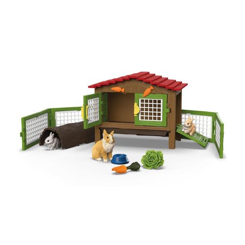 4059433992815 - Farm World Kaninchenstall Spielfigur