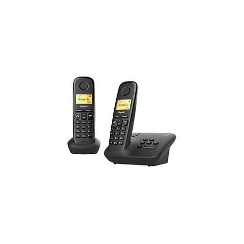 4250366850467 - A270A Duo - Schnurlostelefon - Anrufbeantworter mit Rufnummernanzeige - DECTGAP - Schwarz + zusätzliches Handset