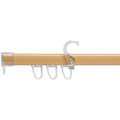 4016318003141 - U-Schiene U-STORELAU01GS Gardinenstangen Gr B L 195 cm x 130 cm 1 läufig beige Gardinenschienen Gardinenstangen