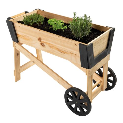 4255636606539 - NYVI Pflanzbeet NYVIGreen Mini mit Rädern - Kleines Gartenbeet Perfekt für Jungpflanzen Gemüse Kräuter & Blumen 4255636606539 - NYVI Pflanzbeet NYVIGreen Mini mit Rädern - Kleines Gartenbeet Perfekt für Jungpflanzen Gemüse Kräuter & Blumen