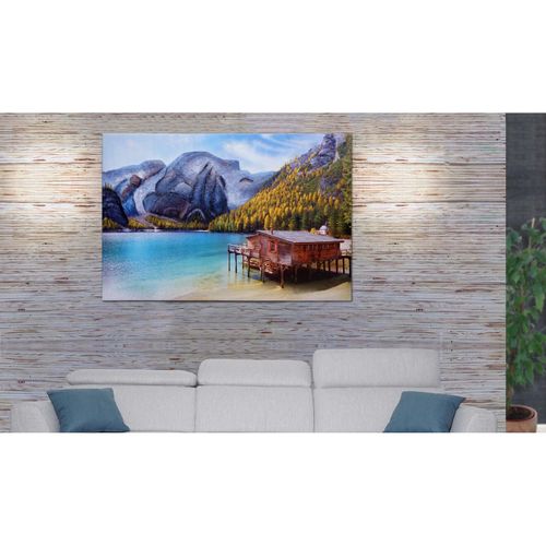 4057651518978 - Wandgemälde Landschaft MCW-H25 Leinwandbild Sandgemälde Gemälde handgemaltes XL Wandbild ~ 80x120cm 4057651518978 - Wandgemälde Landschaft MCW-H25 Leinwandbild Sandgemälde Gemälde handgemaltes XL Wandbild ~ 80x120cm