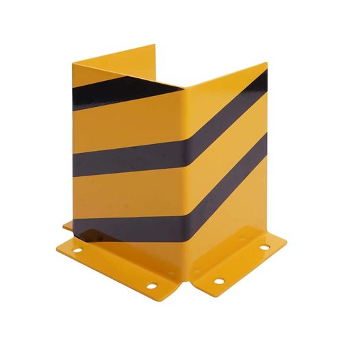 4057651488226 - Rammschutz MCW-J50 Anfahrschutz Eckschutz mit Bolzenanker Metall U-Form 40x30x25cm gelb-schwarz 4057651488226 - Rammschutz MCW-J50 Anfahrschutz Eckschutz mit Bolzenanker Metall U-Form 40x30x25cm gelb-schwarz