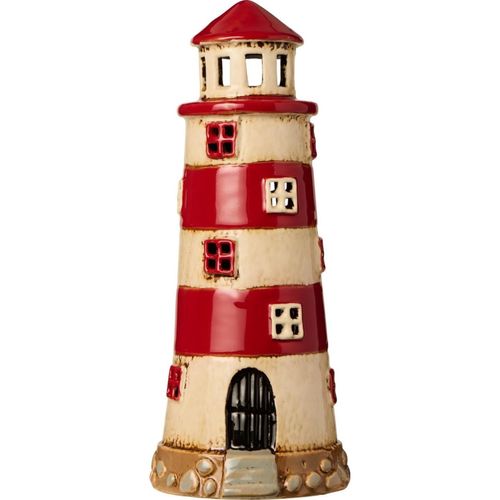 5709898374099 - Leuchtturm mit roten Streifen Höhe 225 Ø 87 cm 5709898374099 - Leuchtturm mit roten Streifen Höhe 225 Ø 87 cm