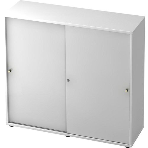 4032062114919 - eurokraft pro Schiebetürenschrank 2 Fachböden Mitteltrennwand weiß weiß 4032062114919 - eurokraft pro Schiebetürenschrank 2 Fachböden Mitteltrennwand weiß weiß