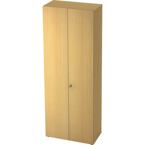 4032062022351 - eurokraft pro Garderobenschrank 2 Fachböden 1 Kleiderstange Buche   Buche