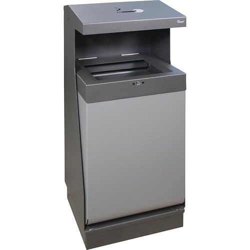 4031068197452 - Abfallsammler mit Ascher Volumen 75 l grau 4031068197452 - Abfallsammler mit Ascher Volumen 75 l grau