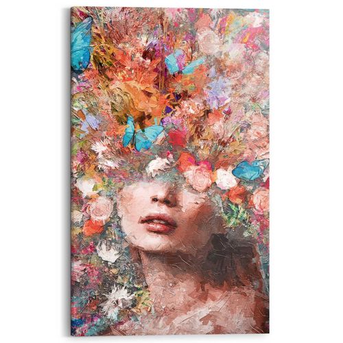 8714597639346 - Deco-Panel REINDERS Lady Flowers bunt (farbe bild(er) bunt) B70cm H118cm T2cm MDF Bilder 8714597639346 - Deco-Panel REINDERS Lady Flowers bunt (farbe bild(er) bunt) B70cm H118cm T2cm MDF Bilder