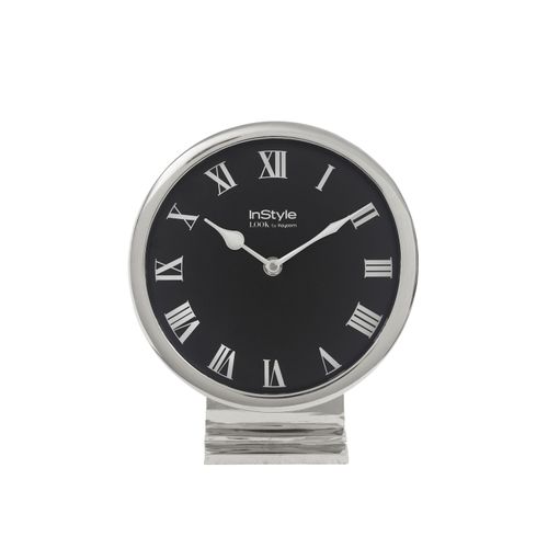 4063074537892 - Tischuhr ERA (LBH 20x6x24 cm) silber 4063074537892 - Tischuhr ERA (LBH 20x6x24 cm) silber