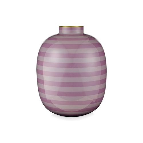 8720874270010 - Dekovase PIP STUDIO Vase lila B25cm H31cm T25cm Ø25cm Metall Vasen 8720874270010 - Dekovase PIP STUDIO Vase lila B25cm H31cm T25cm Ø25cm Metall Vasen