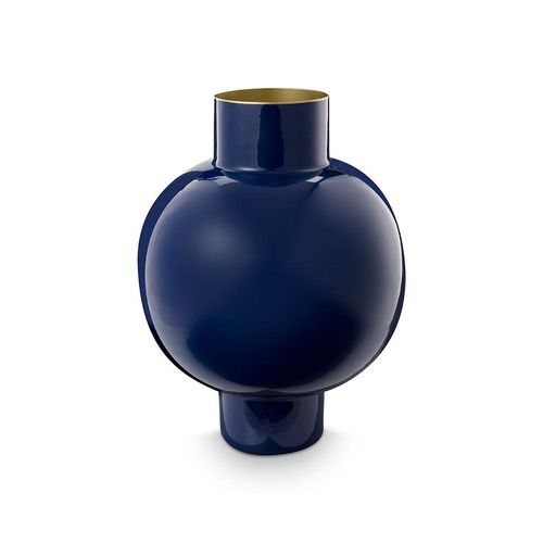 8721009906538 - Dekovase PIP STUDIO Vase blau (royalblau) B315cm H42cm T315cm Ø315cm Metall Vasen 8721009906538 - Dekovase PIP STUDIO Vase blau (royalblau) B315cm H42cm T315cm Ø315cm Metall Vasen