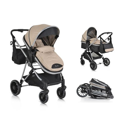 3800146236151 - Kombikinderwagen 2 in 1 Kali 22 kg umbaubar Korb Getränkehalter Tasche beige 3800146236151 - Kombikinderwagen 2 in 1 Kali 22 kg umbaubar Korb Getränkehalter Tasche beige