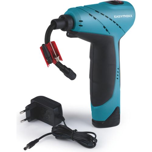 4052926077037 - EASYmaxx Akku-Handkompressor mit LED-Beleuchtung 12V blau schwarz