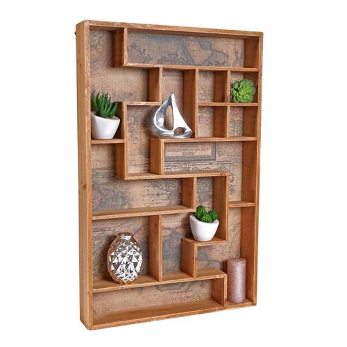 4057651270562 - Setzkasten MCW-F35 Wandregal Sammlerkasten Shabby-Look Vintage 70x45x8cm 4057651270562 - Setzkasten MCW-F35 Wandregal Sammlerkasten Shabby-Look Vintage 70x45x8cm