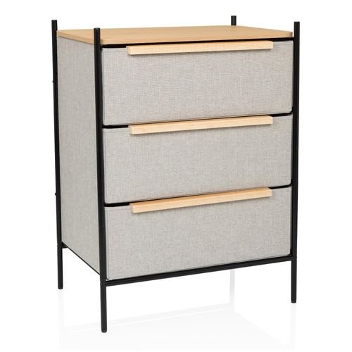 4064323106333 - hjh LIVING Kommode STUVAR MDF Platte Melaminbeschichtung 4064323106333 - hjh LIVING Kommode STUVAR MDF Platte Melaminbeschichtung