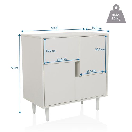 4064323045366 - hjh LIVING Kommode LYKKJA Melaminharzbeschichtete Spanplatte 4064323045366 - hjh LIVING Kommode LYKKJA Melaminharzbeschichtete Spanplatte