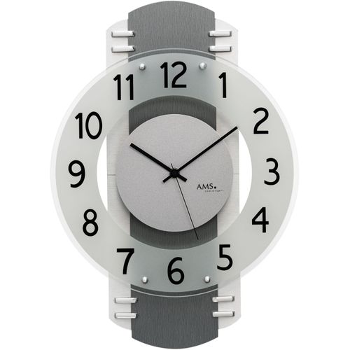 4037445161993 - Funkwanduhr AMS grau (anthrazit) Wanduhren B H L 28cm x 6cm x 40cm Quarzuhr Wanduhr Made in Germany Wohnzimmer Esszimmer Büro 4037445161993 - Funkwanduhr AMS grau (anthrazit) Wanduhren B H L 28cm x 6cm x 40cm Quarzuhr Wanduhr Made in Germany Wohnzimmer Esszimmer Büro