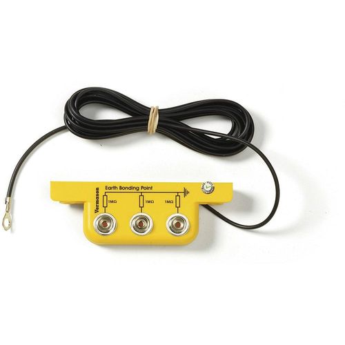 4061753275370 - ESD-Erdungsanschlussbox mit Drucktaster Anschlussmöglichkeit für 3 Erdungskabel 4061753275370 - ESD-Erdungsanschlussbox mit Drucktaster Anschlussmöglichkeit für 3 Erdungskabel