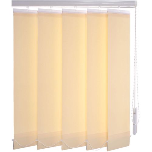 4016318368202 - Lamellenvorhang Vertikalanlage 127 mm Gr 1 beige (cream) B100cm H180cm Jalousien 4016318368202 - Lamellenvorhang Vertikalanlage 127 mm Gr 1 beige (cream) B100cm H180cm Jalousien