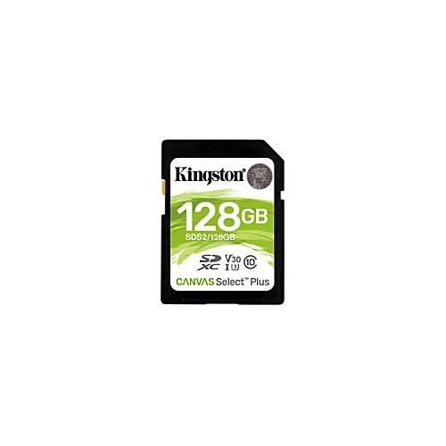 0740617298055 - Canvas Select Plus sd 128GB sdhc Speicher (100 MB s Class 10 U3 V30) (SDS2 128GB) - Kingston 0740617298055 - Canvas Select Plus sd 128GB sdhc Speicher (100 MB s Class 10 U3 V30) (SDS2 128GB) - Kingston