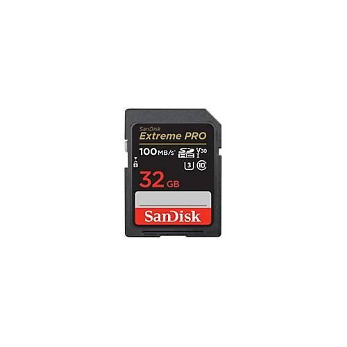 0619659188689 - SanDisk Extreme Pro - Flash-Speicherkarte - 32 GB - Video Class V30 UHS-I U3 Class10 - SDHC UHS-I 0619659188689 - SanDisk Extreme Pro - Flash-Speicherkarte - 32 GB - Video Class V30 UHS-I U3 Class10 - SDHC UHS-I