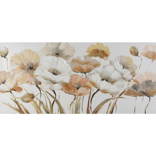 9009852730111 - Monee Ölgemälde Braun Grau Weiß Holz Textil Tanne vollmassiv Blumen rechteckig 120x55 cm handgemalt Keilrahmen Bilder Und 9009852730111 - Monee Ölgemälde Braun Grau Weiß Holz Textil Tanne vollmassiv Blumen rechteckig 120x55 cm handgemalt Keilrahmen Bilder Und