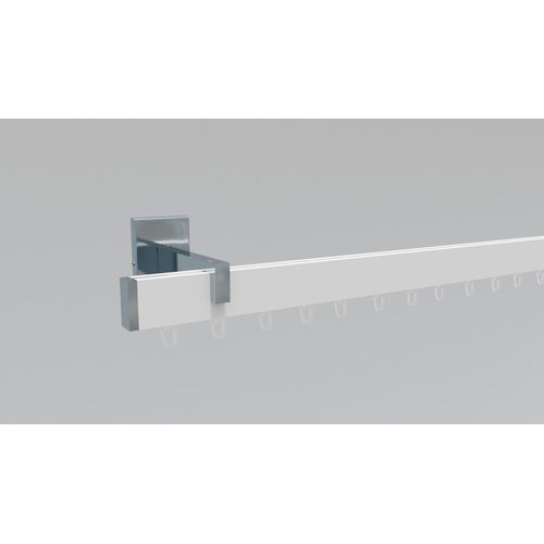 4042627423400 - Gardinenstange INDEKO Bern Gardinenstangen Gr L 440 cm 1 St 1 läufig weiß (weiß chromfarben) Gardinenstangen nach Maß Innenlauf Komplett-Set inkl Gleitern und Montagematerial 4042627423400 - Gardinenstange INDEKO Bern Gardinenstangen Gr L 440 cm 1 St 1 läufig weiß (weiß chromfarben) Gardinenstangen nach Maß Innenlauf Komplett-Set inkl Gleitern und Montagematerial