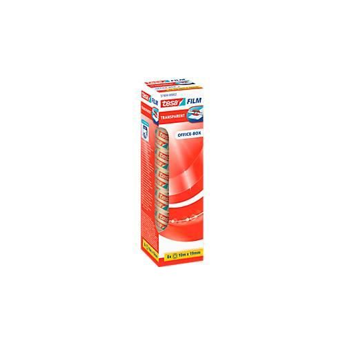 4042448036100 - Film Transparent - Transparentes Multifunktions-Klebeband für Heim- Schul- und Büroanwendungen - 10 m x 19 mm - 8er Pack - transparent - Tesa 4042448036100 - Film Transparent - Transparentes Multifunktions-Klebeband für Heim- Schul- und Büroanwendungen - 10 m x 19 mm - 8er Pack - transparent - Tesa