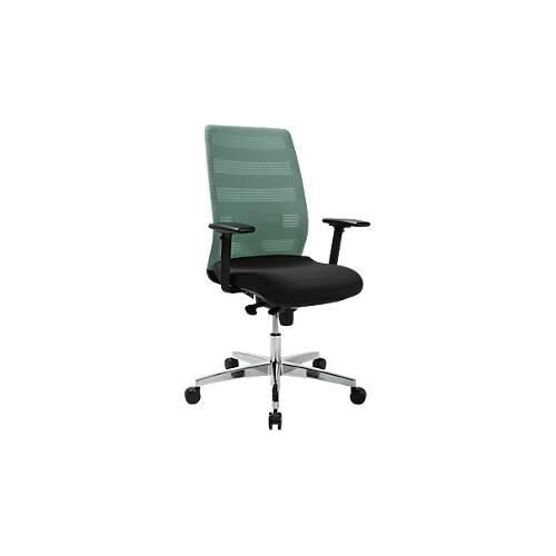4067976999932 - Select Bürostuhl SSI Proline Edition 50 mit Armlehnen Synchronmechanik Bandscheibensitz Lordosenstütze Netzrückenlehne schwarz mint 4067976999932 - Select Bürostuhl SSI Proline Edition 50 mit Armlehnen Synchronmechanik Bandscheibensitz Lordosenstütze Netzrückenlehne schwarz mint
