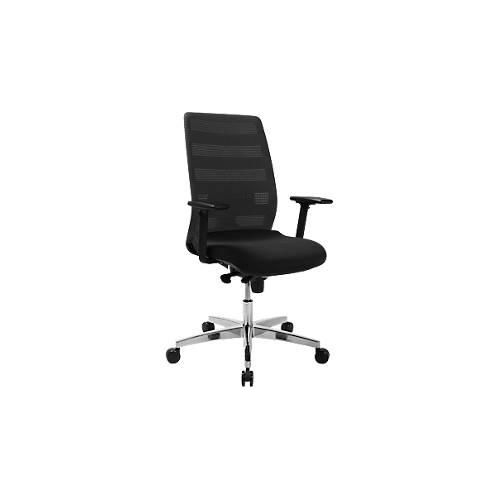 4067976999956 - Select Bürostuhl SSI Proline Edition 50 mit Armlehnen Synchronmechanik Bandscheibensitz Lordosenstütze Netzrückenlehne schwarz schwarz 4067976999956 - Select Bürostuhl SSI Proline Edition 50 mit Armlehnen Synchronmechanik Bandscheibensitz Lordosenstütze Netzrückenlehne schwarz schwarz