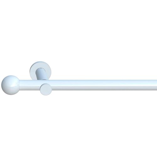 4042627430538 - Gardinenstange INDEKO Colombes Gardinenstangen Gr L 360 cm Ø 20 mm 1 läufig 1 läufig weiß Gardinenstangen nach Maß Komplett-Set inkl Montagematerial 4042627430538 - Gardinenstange INDEKO Colombes Gardinenstangen Gr L 360 cm Ø 20 mm 1 läufig 1 läufig weiß Gardinenstangen nach Maß Komplett-Set inkl Montagematerial