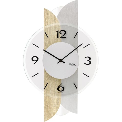 4037445159068 - Wanduhr AMS W9667 braun (sonomafarben) Wanduhren B H L 27cm x 6cm x 45cm Made in GermanyHolzWohnzimmerEsszimmerKücheArbeitszimmerFlur 4037445159068 - Wanduhr AMS W9667 braun (sonomafarben) Wanduhren B H L 27cm x 6cm x 45cm Made in GermanyHolzWohnzimmerEsszimmerKücheArbeitszimmerFlur