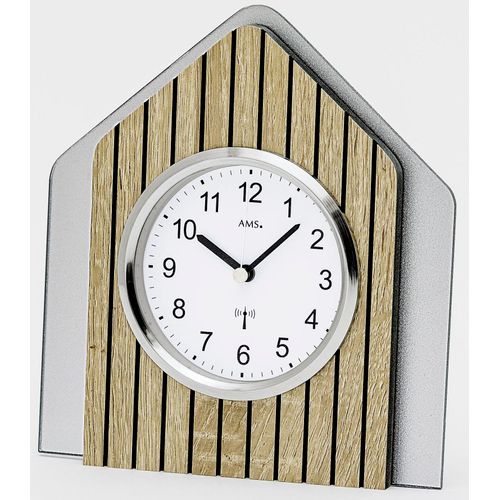 4037445159594 - Funktischuhr AMS F5171 braun Tischuhren Wohnzimmer Esszimmer Made in Germany 4037445159594 - Funktischuhr AMS F5171 braun Tischuhren Wohnzimmer Esszimmer Made in Germany