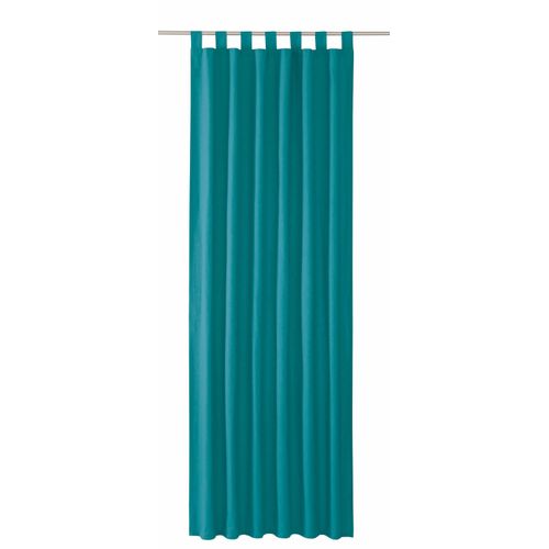 4260196170321 - Vorhang TOM TAILOR DOVE Gardinen Gr 255 cm Schlaufen 130 cm blau (petrol) Landhaus Gardinen Gardine 4260196170321 - Vorhang TOM TAILOR DOVE Gardinen Gr 255 cm Schlaufen 130 cm blau (petrol) Landhaus Gardinen Gardine