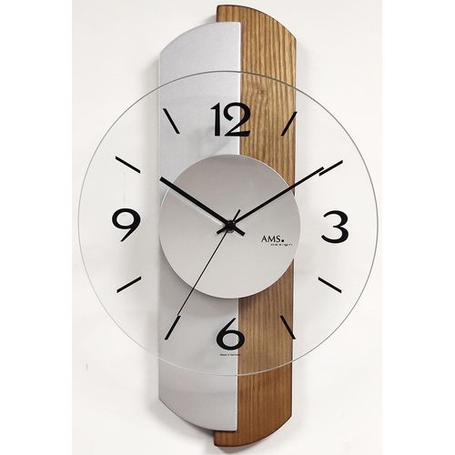4037445158849 - Wanduhr AMS W9211 braun (eichefarben) Wanduhren B H L 27cm x 6cm x 42cm Made in GermanyHolzWohnzimmerEsszimmerKücheArbeitszimmerFlur 4037445158849 - Wanduhr AMS W9211 braun (eichefarben) Wanduhren B H L 27cm x 6cm x 42cm Made in GermanyHolzWohnzimmerEsszimmerKücheArbeitszimmerFlur