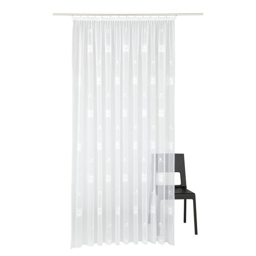 4005385819618 - Gardine WECKBRODT Alexa Gr 18 weiß B625cm H175cm Jacquard Polyester Gardinen Jacquard strukturierthalbtransparent AlloverMotiv Bleiband Store 4005385819618 - Gardine WECKBRODT Alexa Gr 18 weiß B625cm H175cm Jacquard Polyester Gardinen Jacquard strukturierthalbtransparent AlloverMotiv Bleiband Store