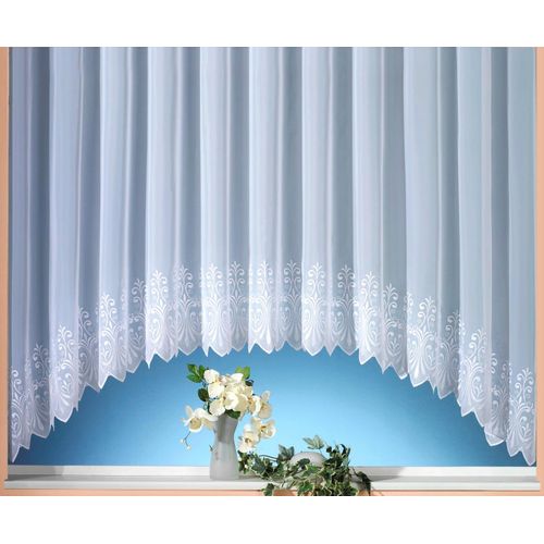 4005385141795 - Gardine WECKBRODT Heidelberg Gardinen Gr 145 cm Kräuselband 450 cm weiß Landhaus Gardinen C-Bogenstore Store Voile mit 1 Bordüre Kante gebogt floral 4005385141795 - Gardine WECKBRODT Heidelberg Gardinen Gr 145 cm Kräuselband 450 cm weiß Landhaus Gardinen C-Bogenstore Store Voile mit 1 Bordüre Kante gebogt floral